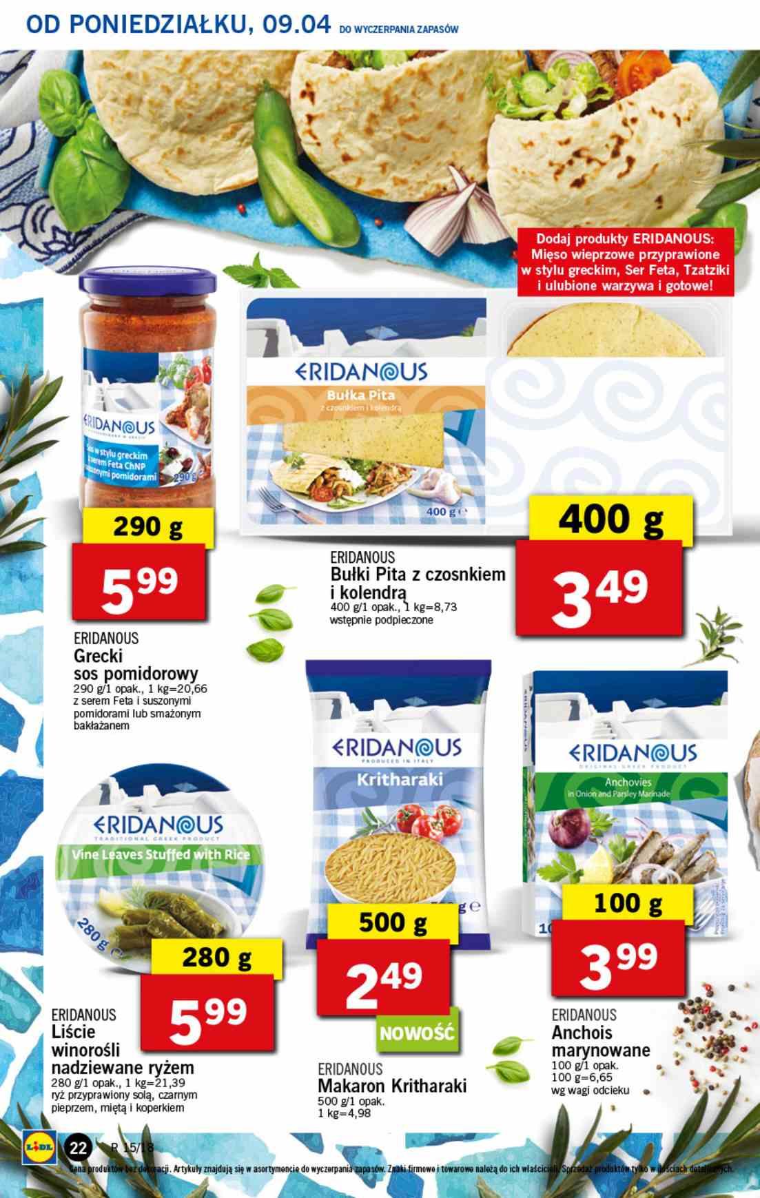 Gazetka promocyjna Lidl do 11/04/2018 str.22