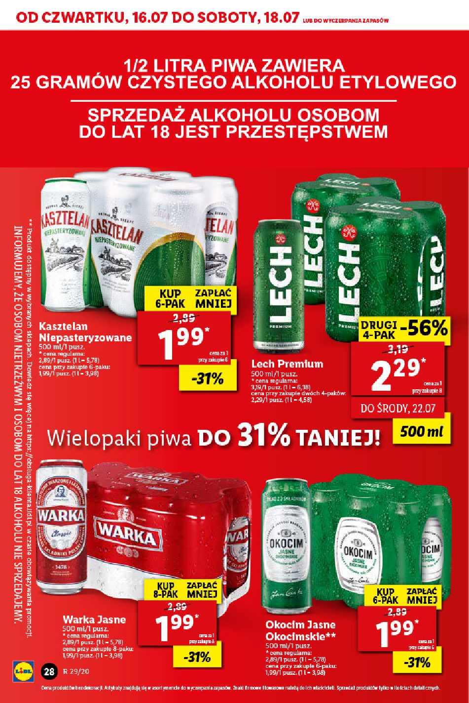 Gazetka promocyjna Lidl do 18/07/2020 str.28