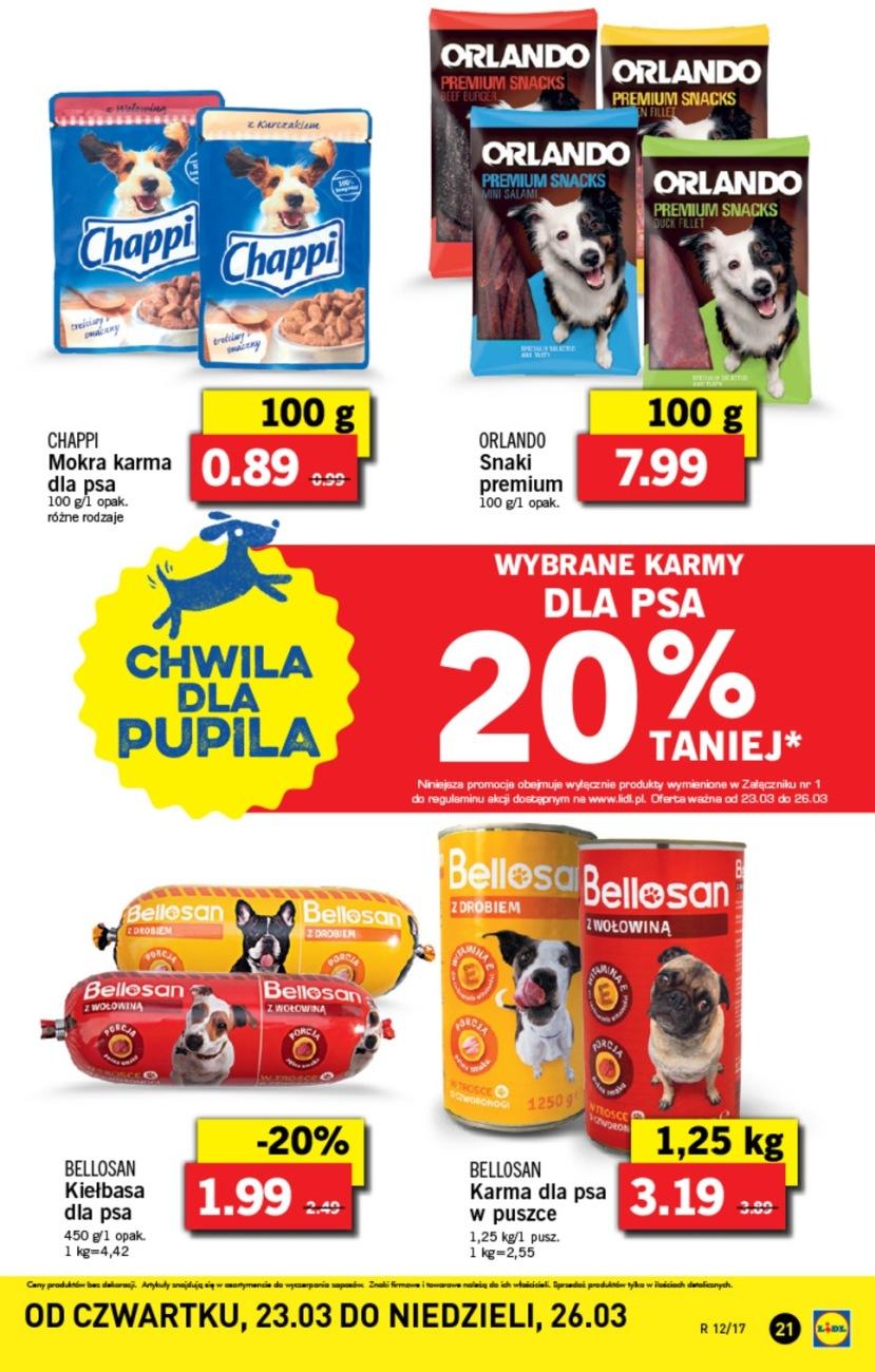 Gazetka promocyjna Lidl do 26/03/2017 str.21