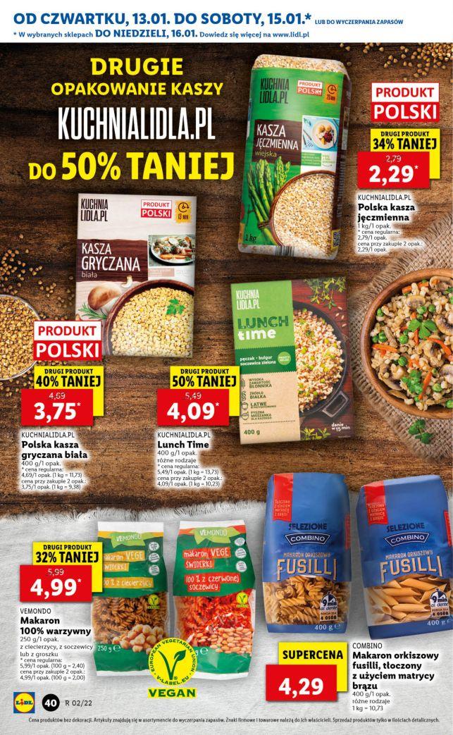 Gazetka promocyjna Lidl do 15/01/2022 str.40