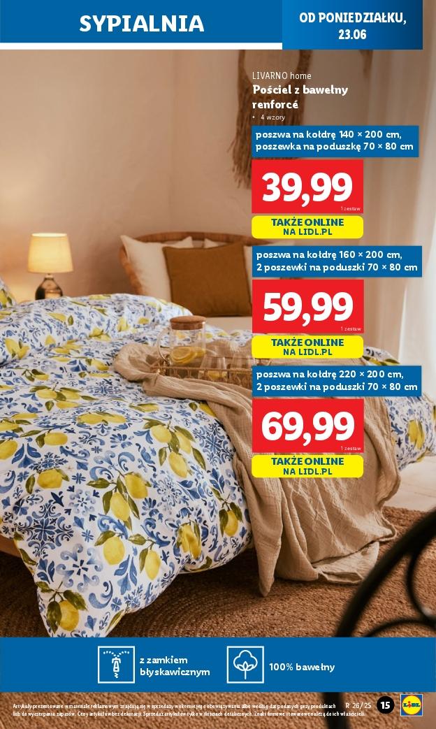 Gazetka promocyjna Lidl do 28/06/2025 str.15