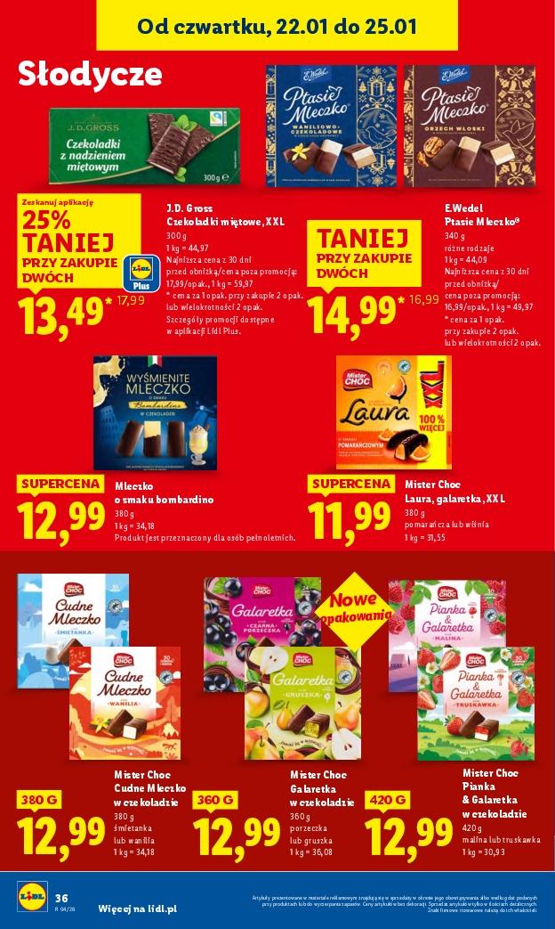 Gazetka promocyjna Lidl do 25/01/2026 str.36