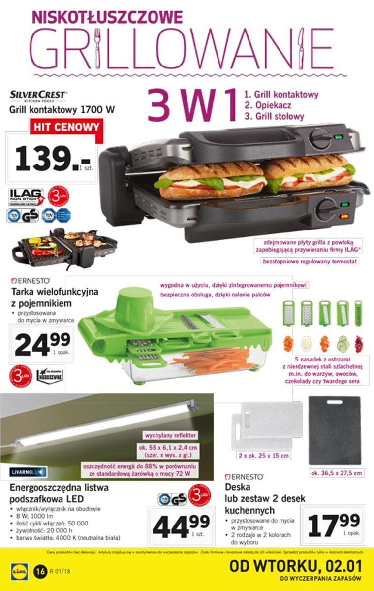 Gazetka promocyjna Lidl do 07/01/2018 str.16