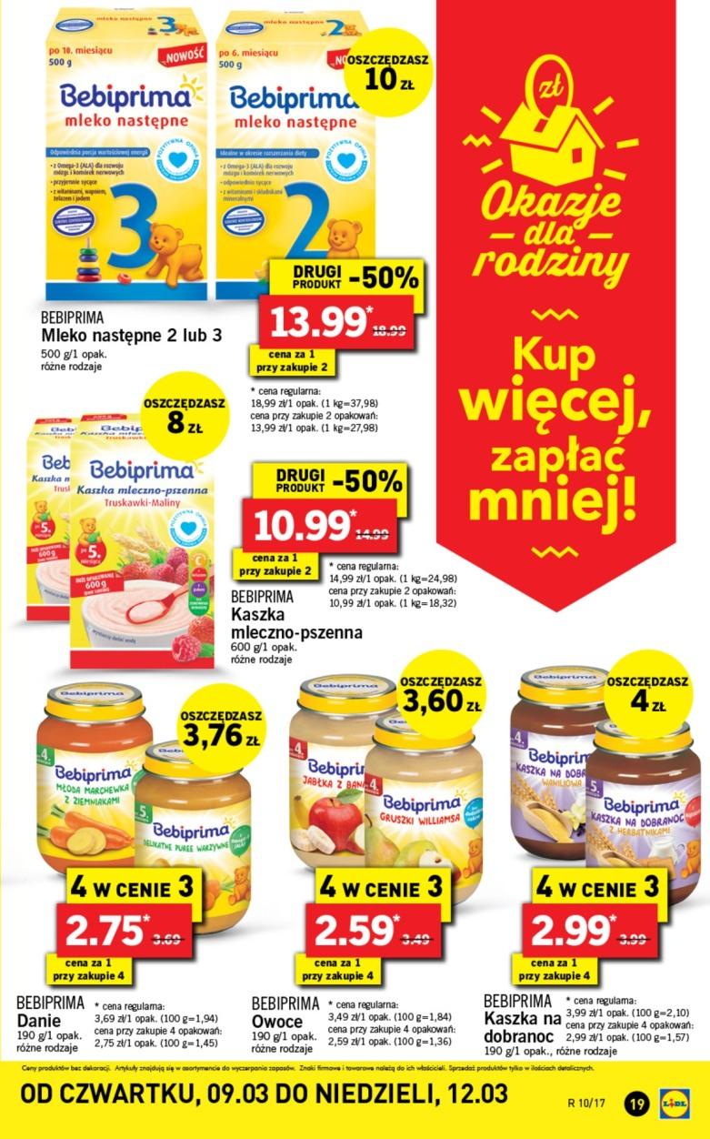 Gazetka promocyjna Lidl do 12/03/2017 str.19