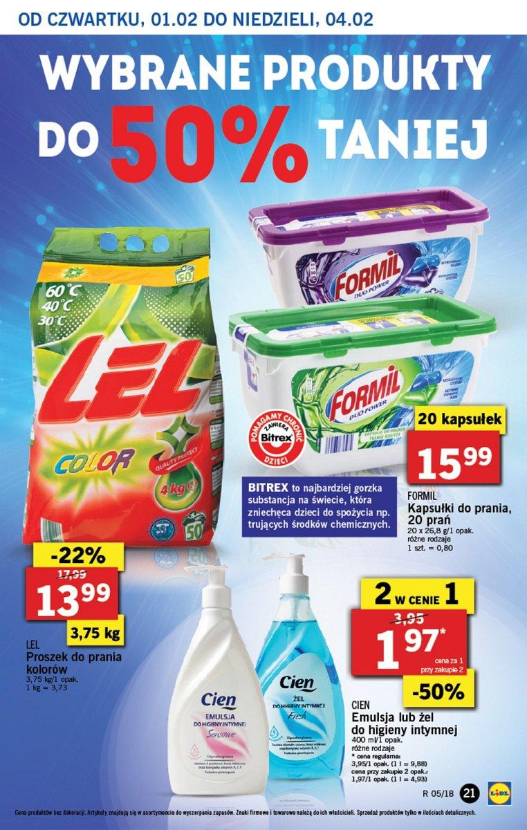 Gazetka promocyjna Lidl do 04/02/2018 str.21