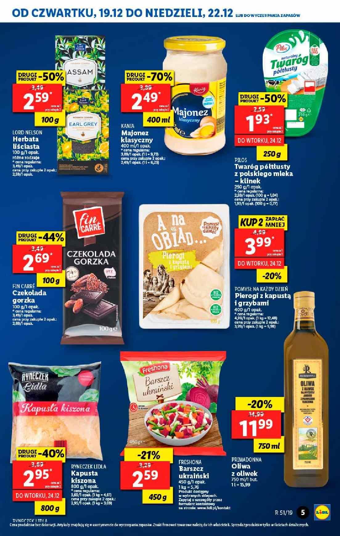 Gazetka promocyjna Lidl do 22/12/2019 str.5