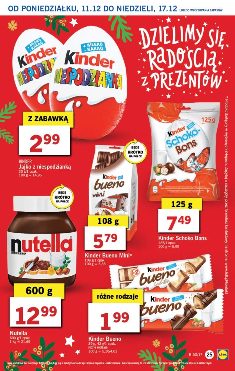 Gazetka promocyjna Lidl do 13/12/2017 str.25