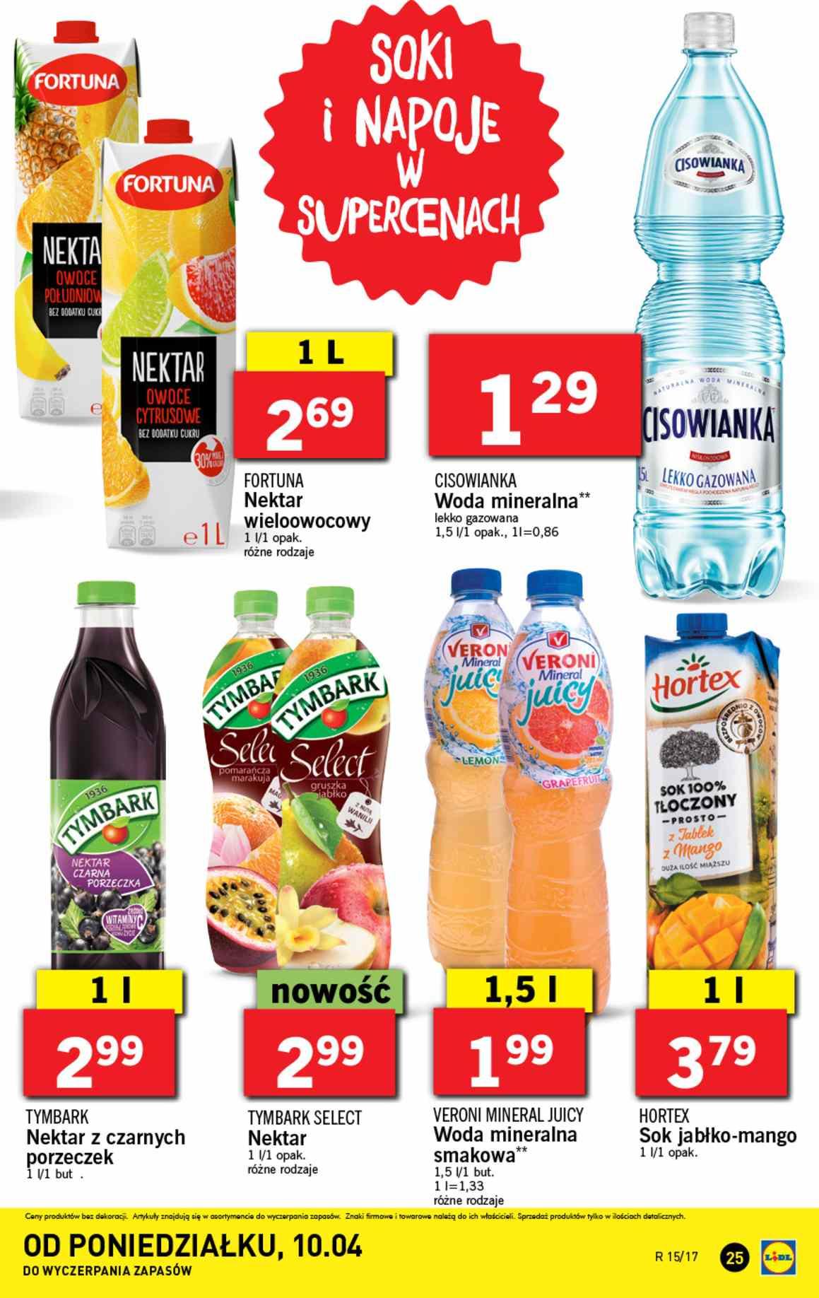 Gazetka promocyjna Lidl do 15/04/2017 str.25