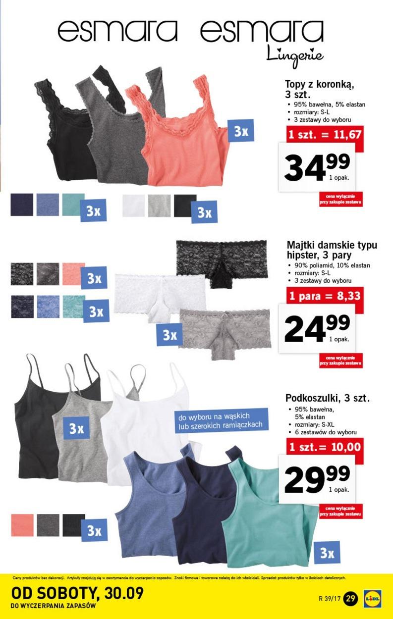 Gazetka promocyjna Lidl do 01/10/2017 str.29