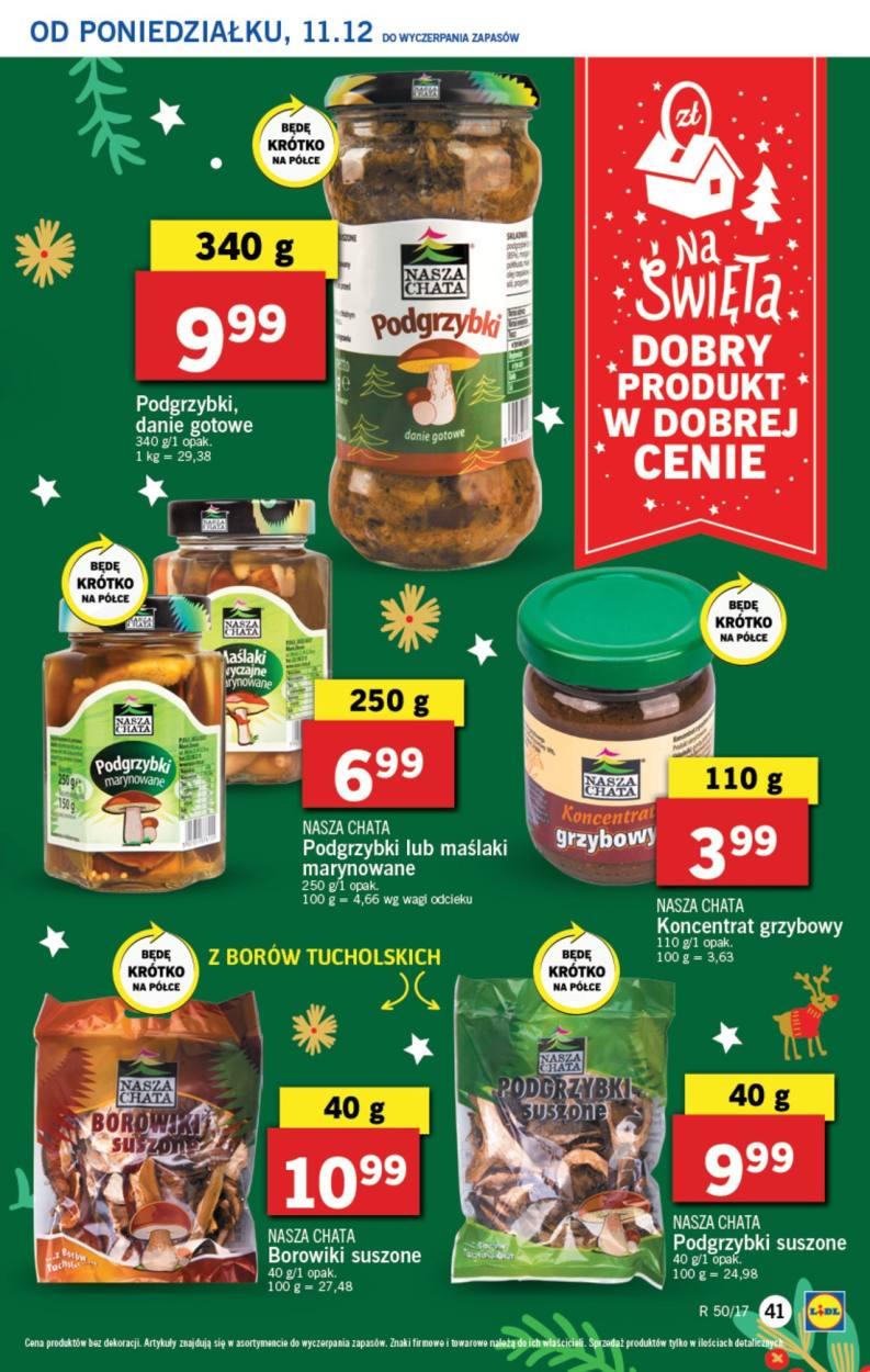 Gazetka promocyjna Lidl do 13/12/2017 str.41