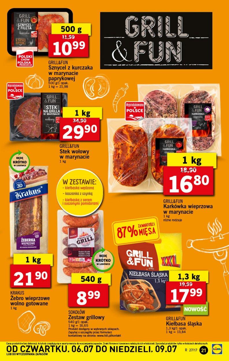 Gazetka promocyjna Lidl do 09/07/2017 str.21