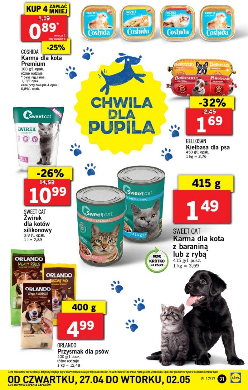 Gazetka promocyjna Lidl do 02/05/2017 str.31