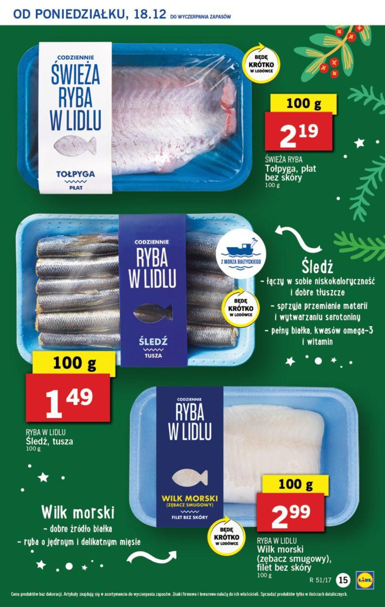 Gazetka promocyjna Lidl do 20/12/2017 str.15