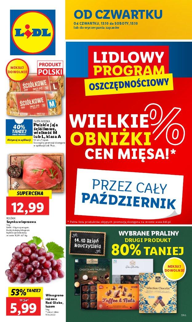 Gazetka promocyjna Lidl do 15/10/2022 str.0