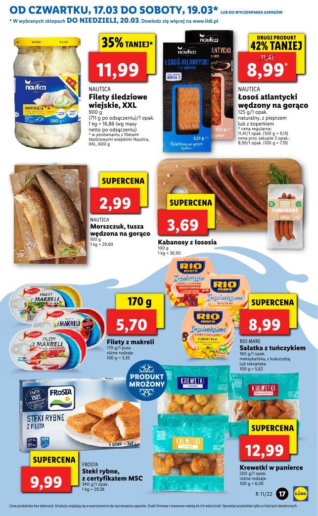 Gazetka promocyjna Lidl do 19/03/2022 str.17