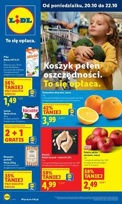 Lidl gazetka - od 20/10/2025 do 22/10/2025