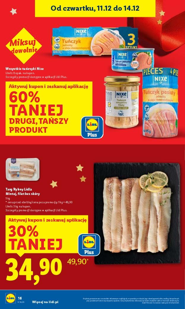 Gazetka promocyjna Lidl do 14/12/2025 str.16