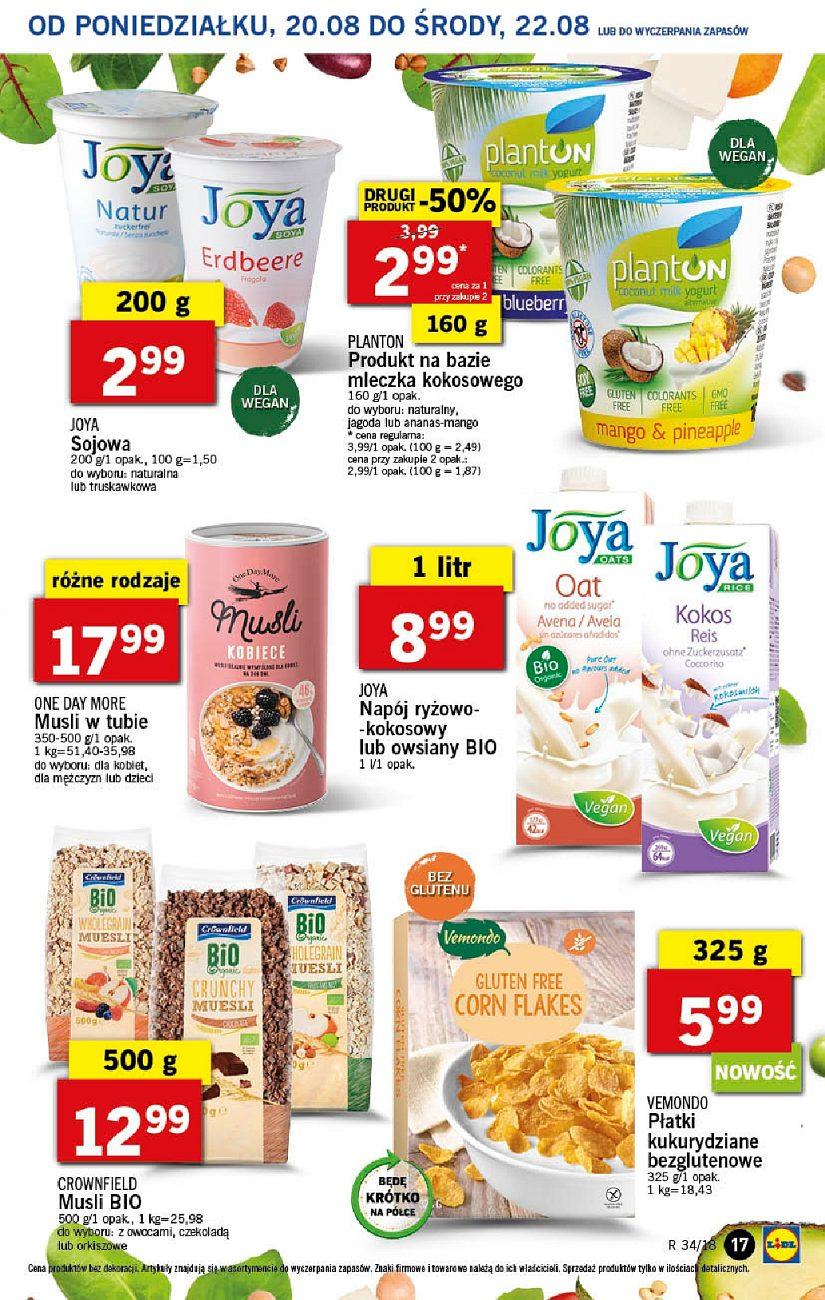 Gazetka promocyjna Lidl do 22/08/2018 str.17