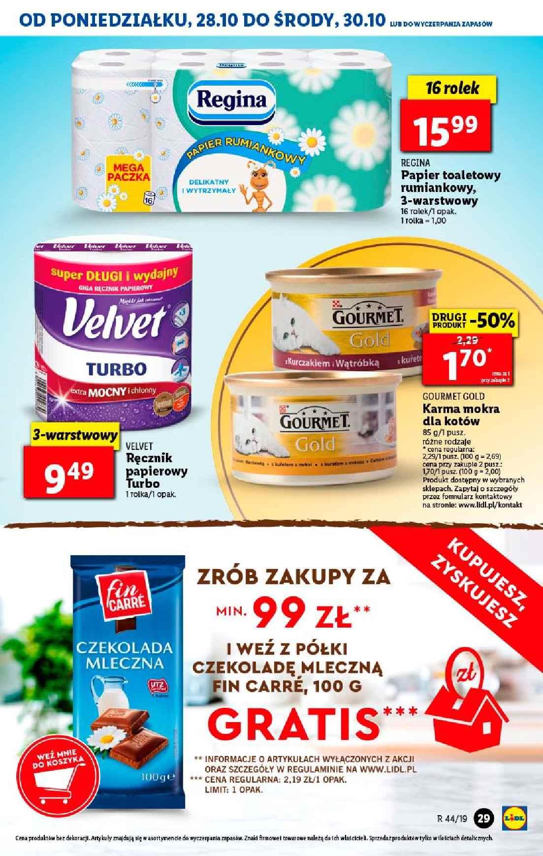 Gazetka promocyjna Lidl do 30/10/2019 str.29