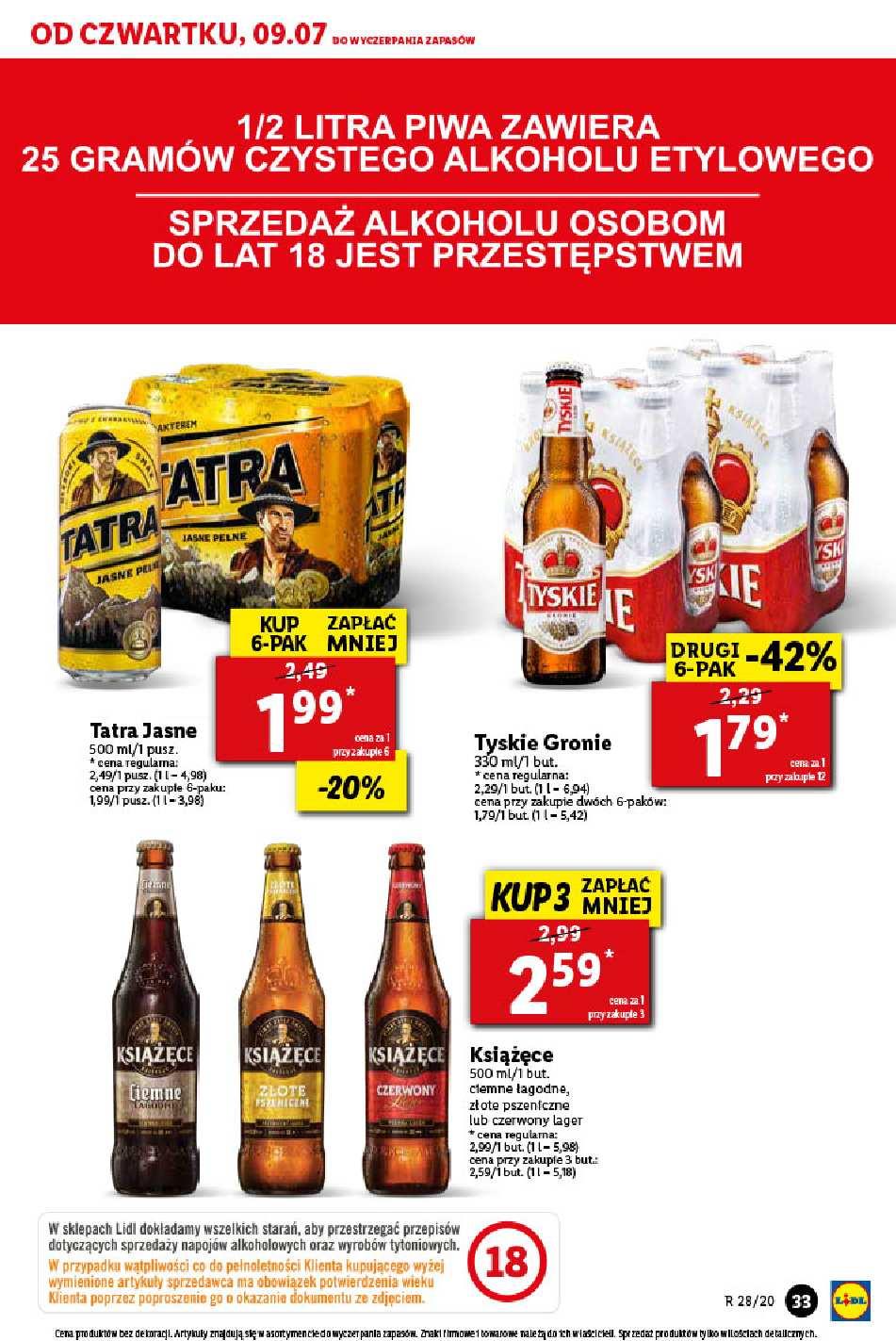 Gazetka promocyjna Lidl do 11/07/2020 str.33