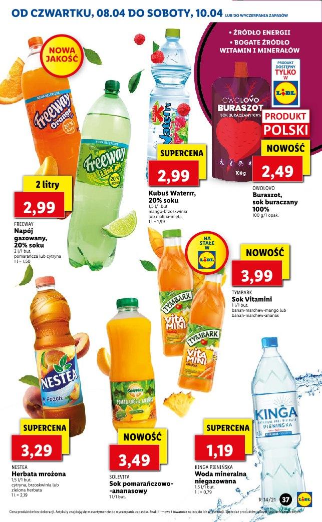 Gazetka promocyjna Lidl do 10/04/2021 str.37