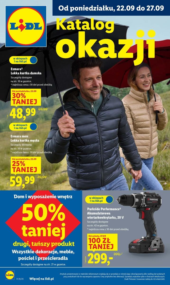 Gazetka promocyjna Lidl do 27/09/2025 str.1