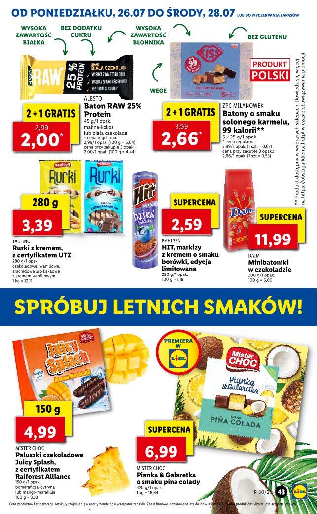 Gazetka promocyjna Lidl do 31/07/2021 str.43