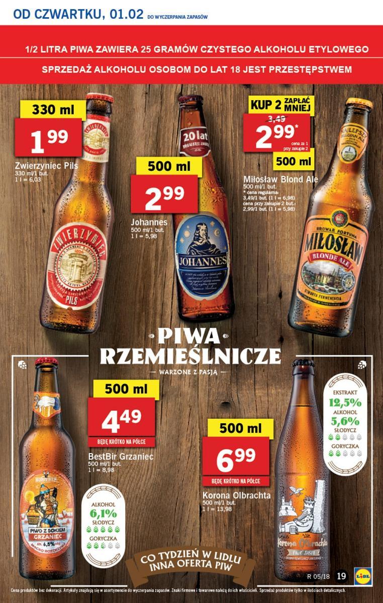 Gazetka promocyjna Lidl do 04/02/2018 str.19