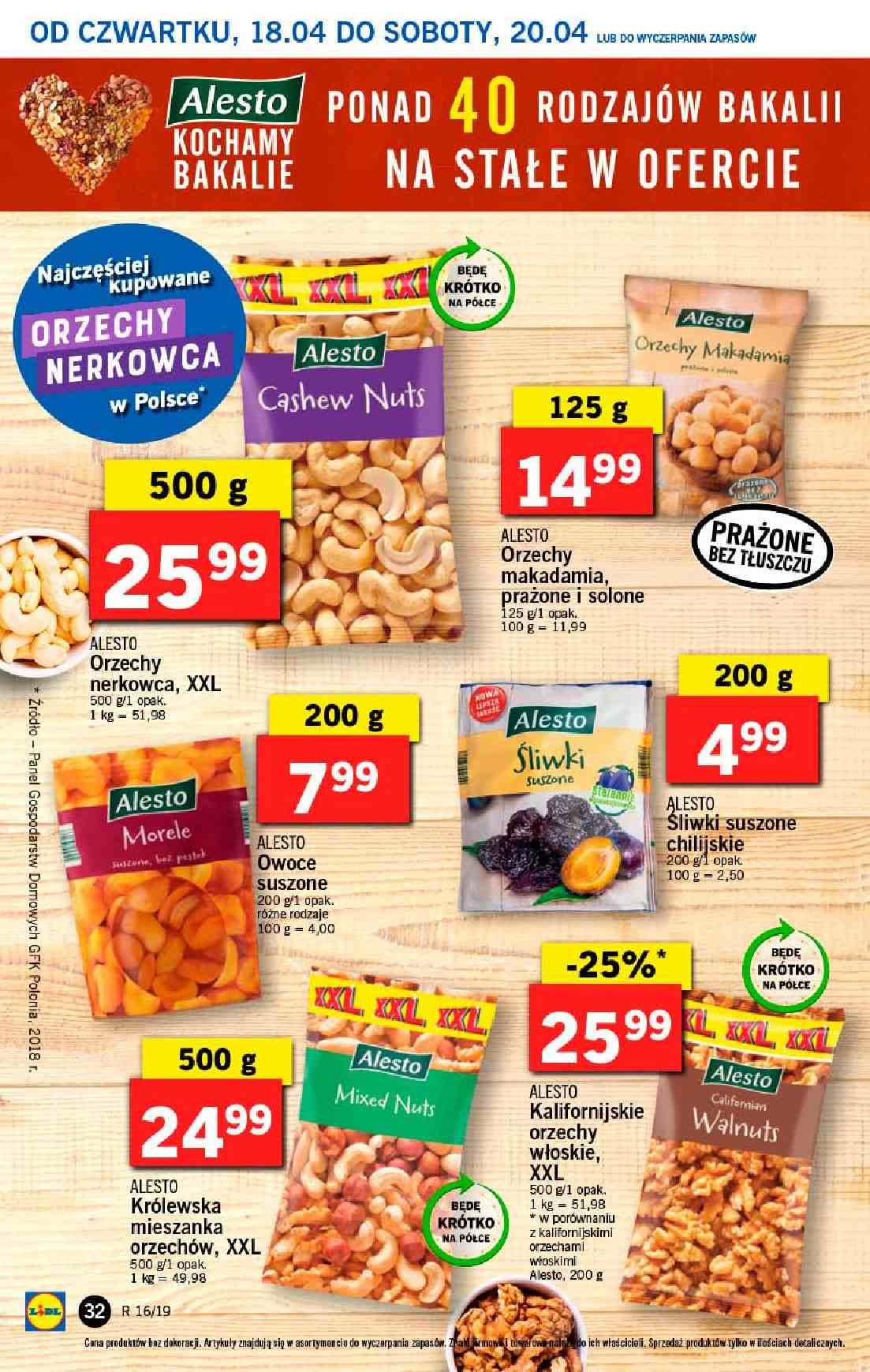 Gazetka promocyjna Lidl do 20/04/2019 str.32