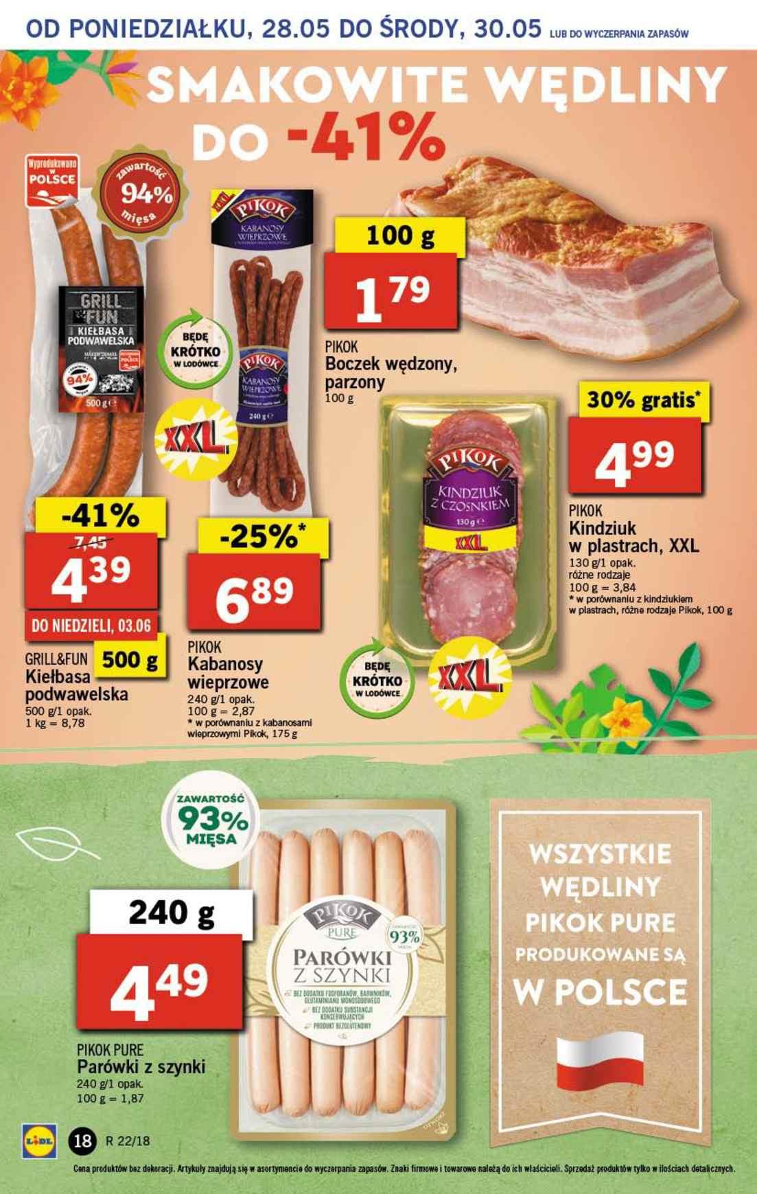 Gazetka promocyjna Lidl do 30/05/2018 str.18