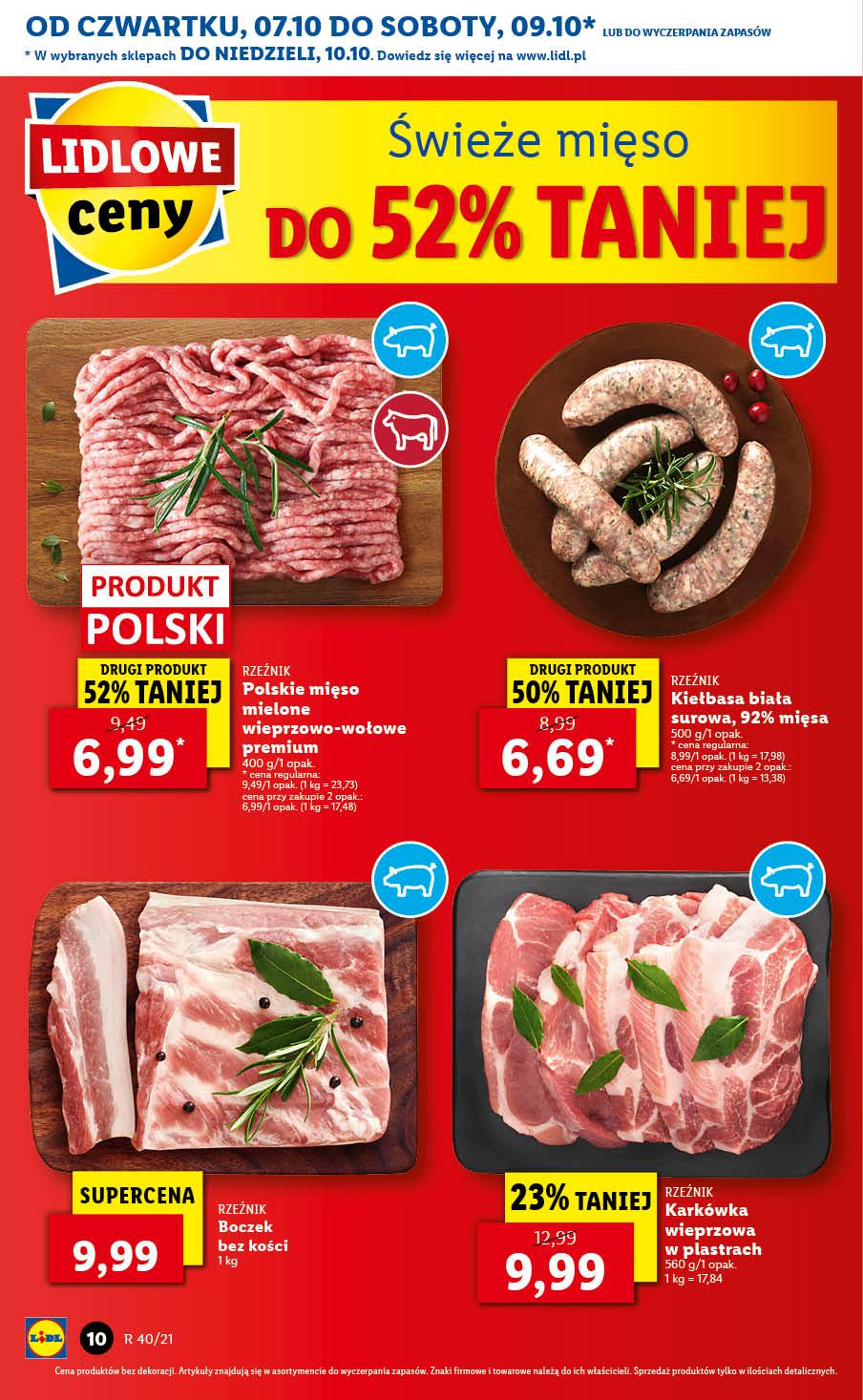 Gazetka promocyjna Lidl do 09/10/2021 str.10