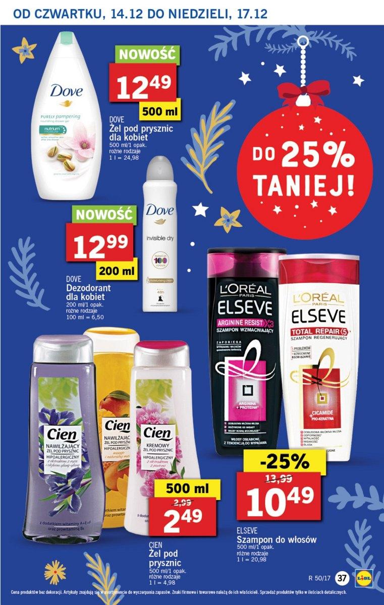 Gazetka promocyjna Lidl do 17/12/2017 str.37