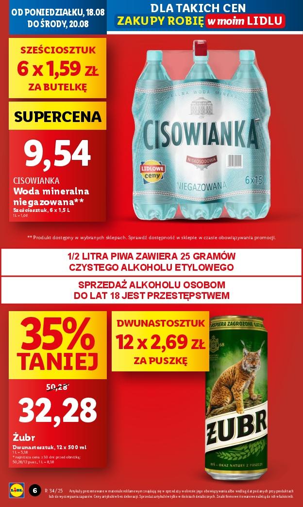 Gazetka promocyjna Lidl do 20/08/2025 str.6