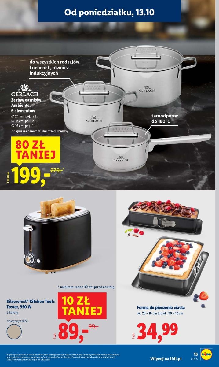 Gazetka promocyjna Lidl do 18/10/2025 str.15