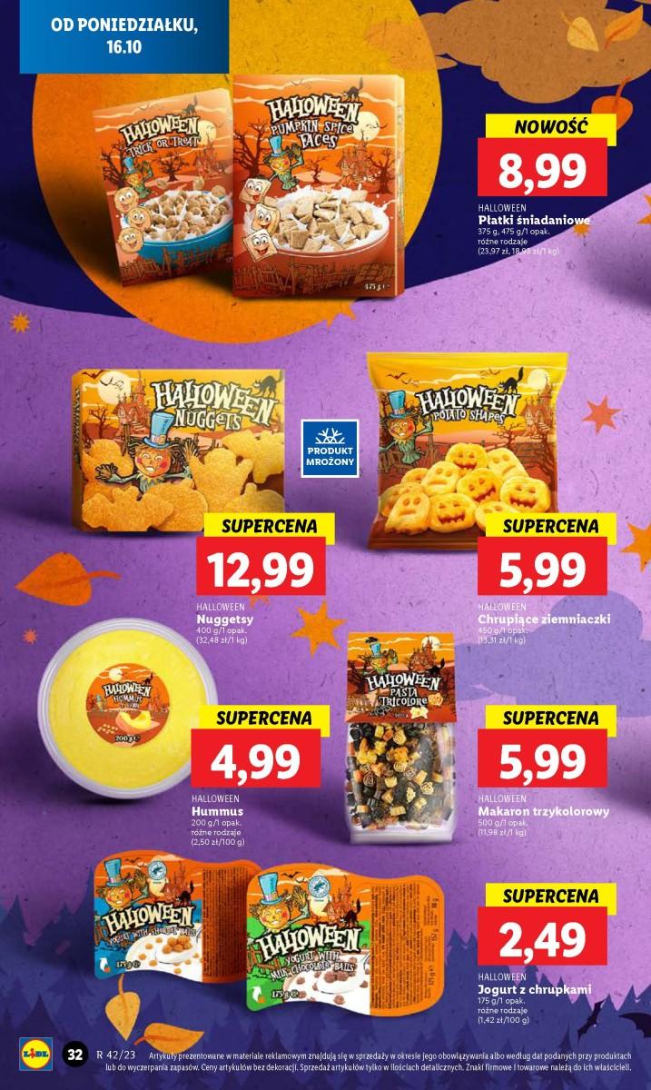 Gazetka promocyjna i reklamowa Lidl, "Lidl od poniedziałku", od 16/10