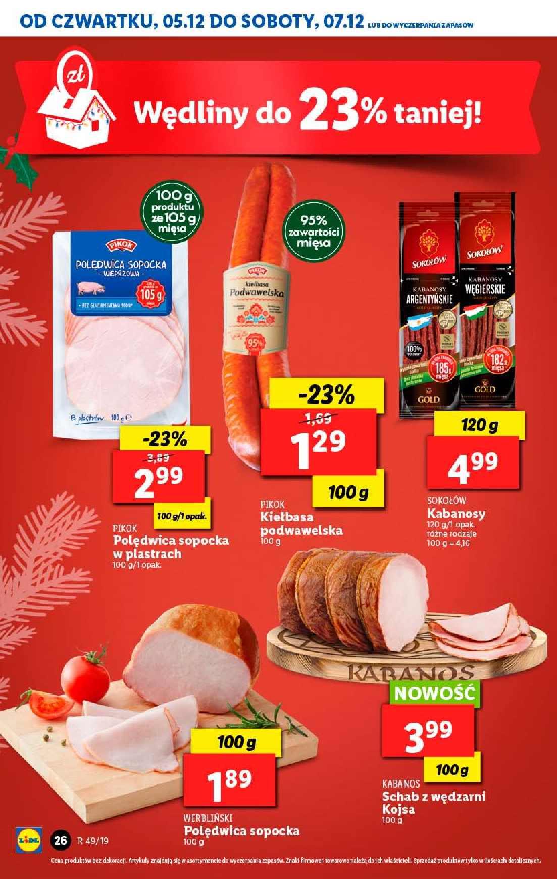 Gazetka promocyjna Lidl do 07/12/2019 str.26