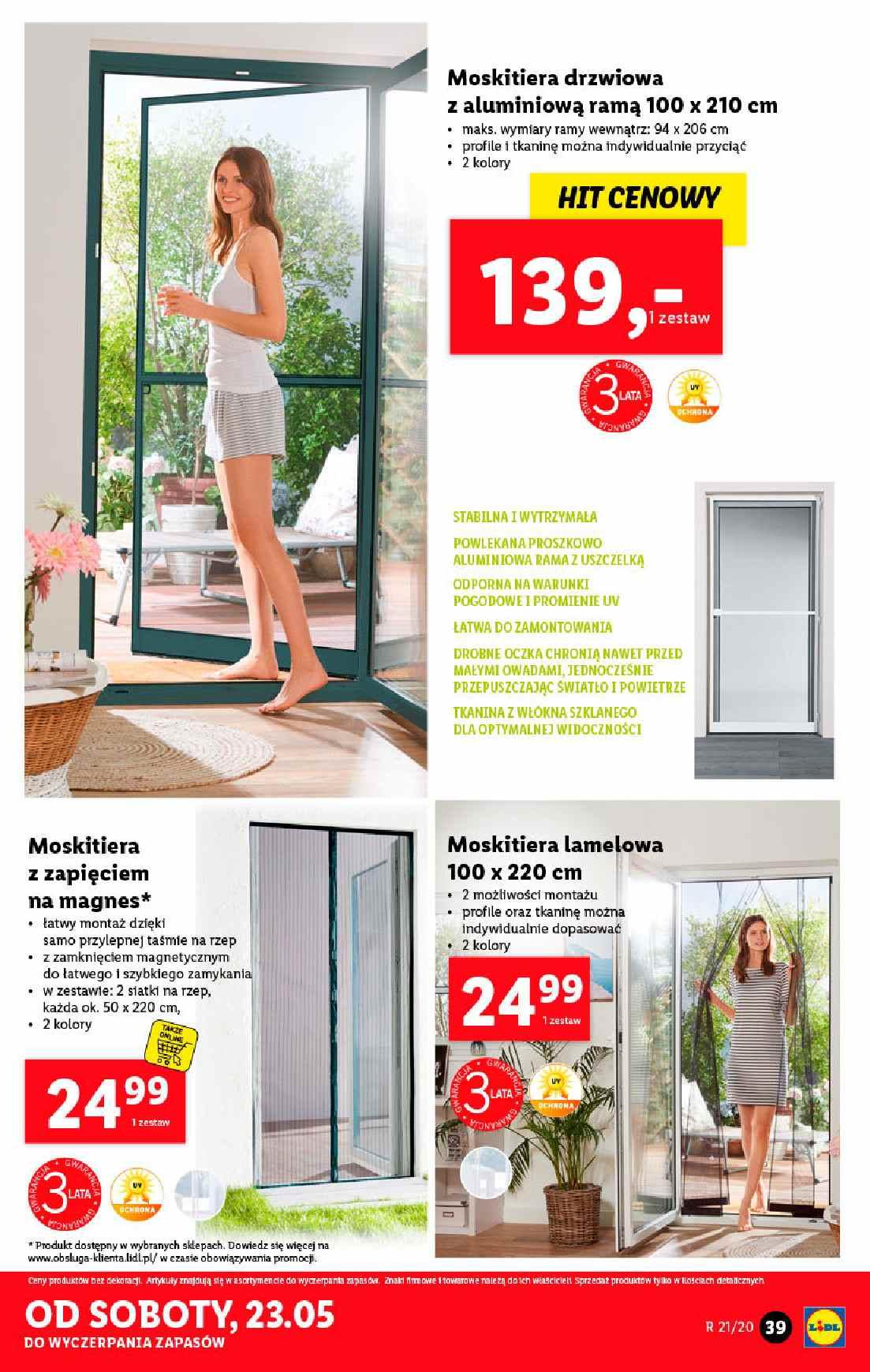 Gazetka promocyjna Lidl do 23/05/2020 str.39