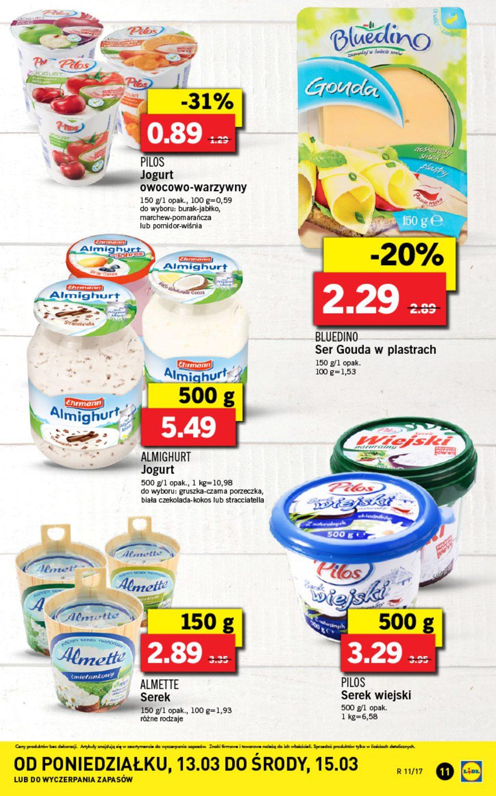 Gazetka promocyjna Lidl do 15/03/2017 str.11