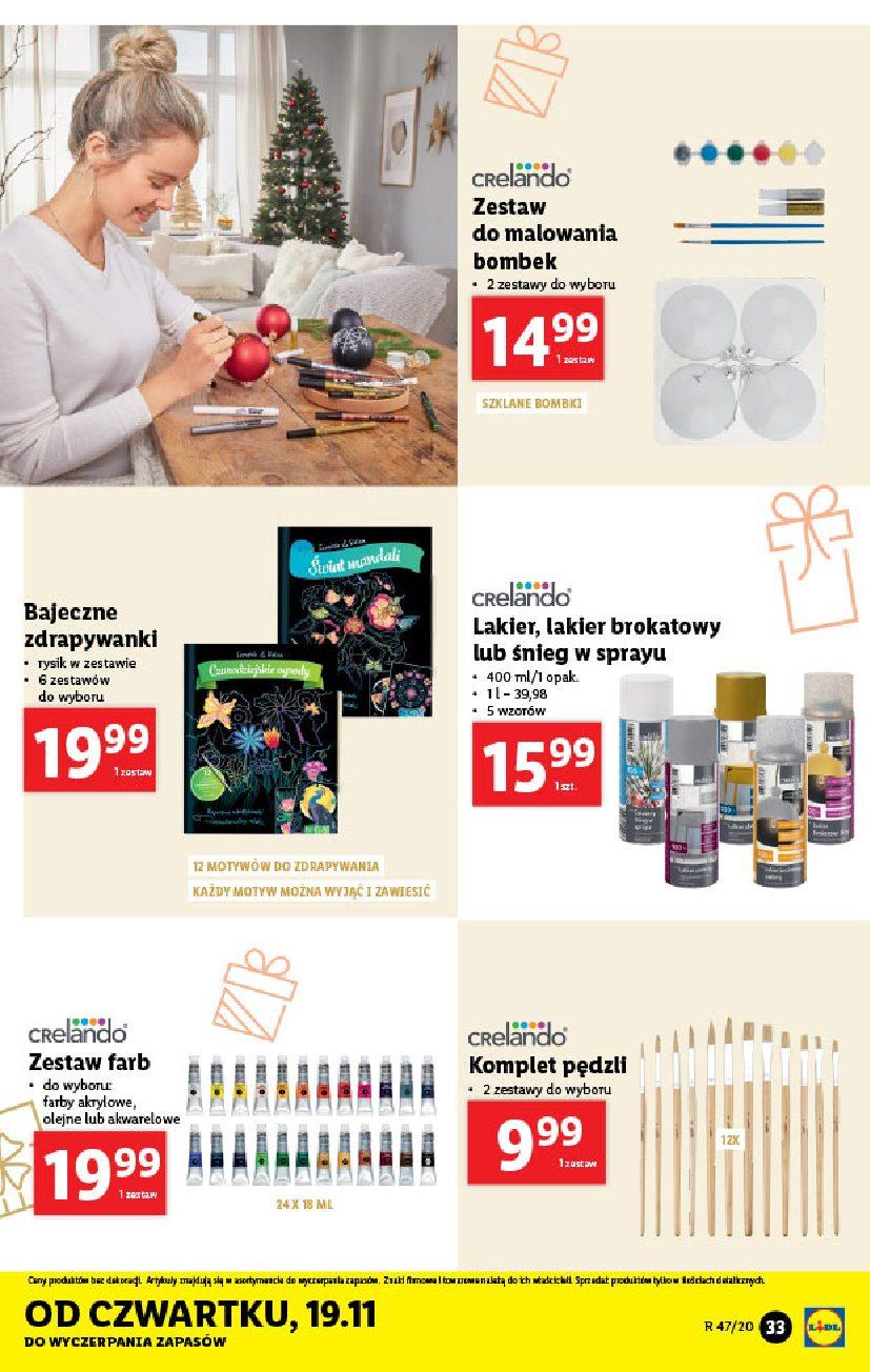 Gazetka promocyjna Lidl do 21/11/2020 str.33