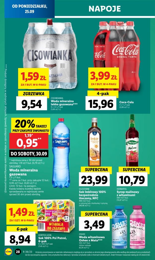 Gazetka promocyjna Lidl do 27/09/2023 str.38