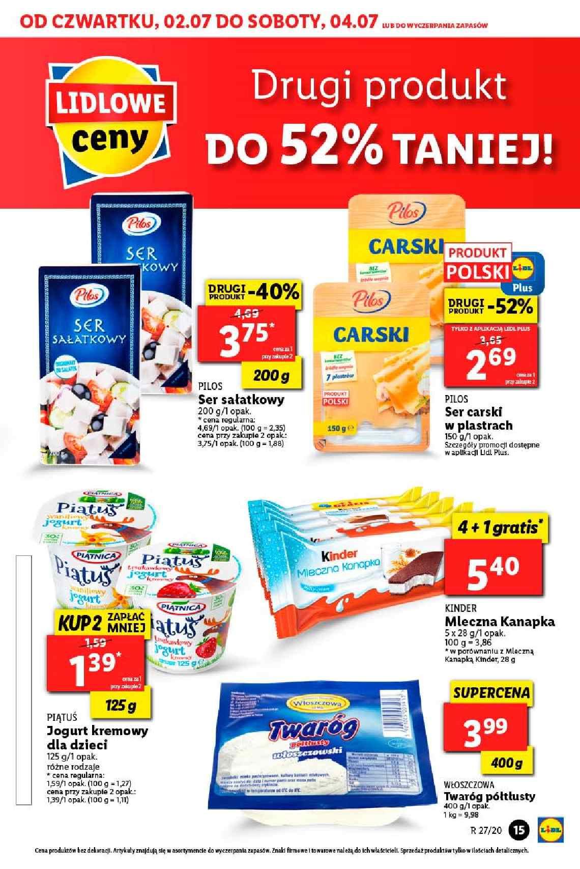 Gazetka promocyjna Lidl do 04/07/2020 str.15