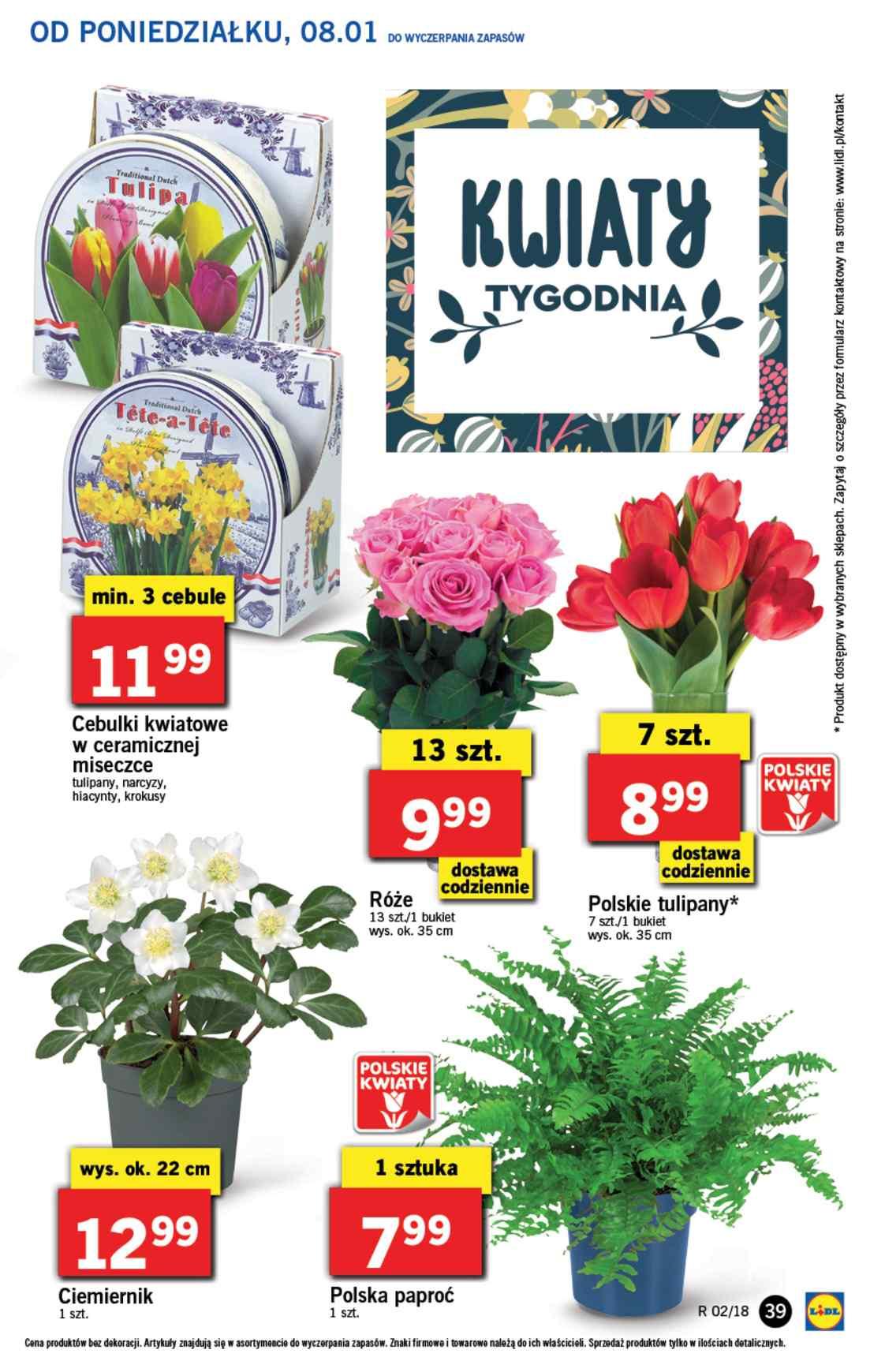 Gazetka promocyjna Lidl do 10/01/2018 str.39