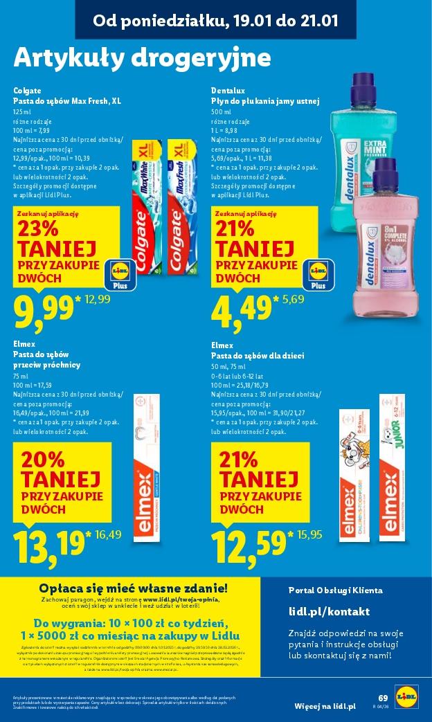 Gazetka promocyjna Lidl do 21/01/2026 str.69