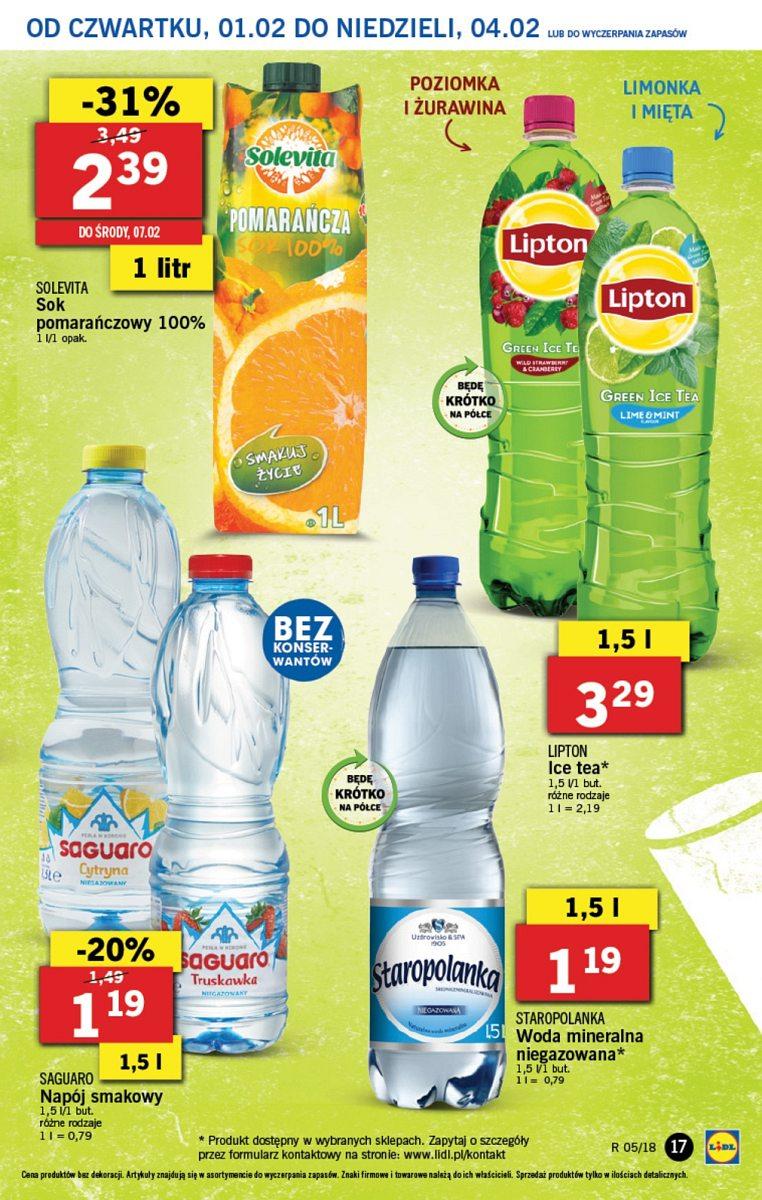 Gazetka promocyjna Lidl do 04/02/2018 str.17