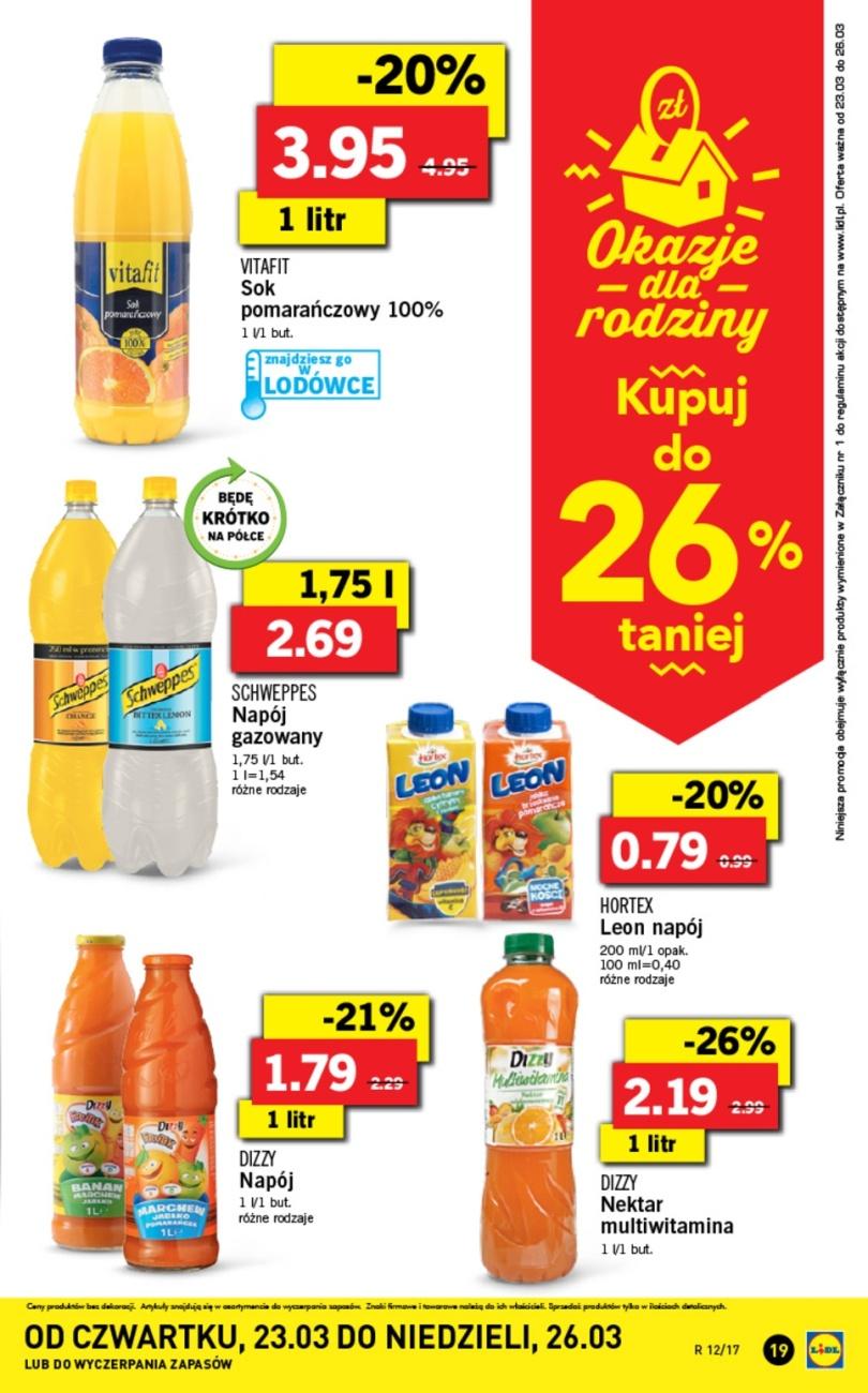 Gazetka promocyjna Lidl do 26/03/2017 str.19