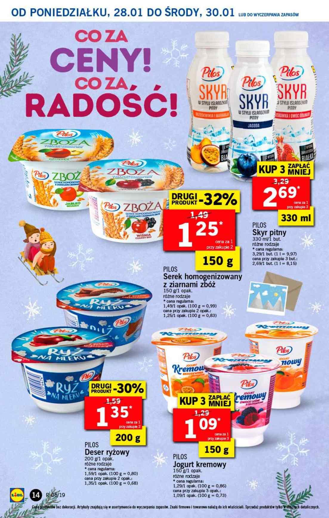 Gazetka promocyjna Lidl do 30/01/2019 str.14