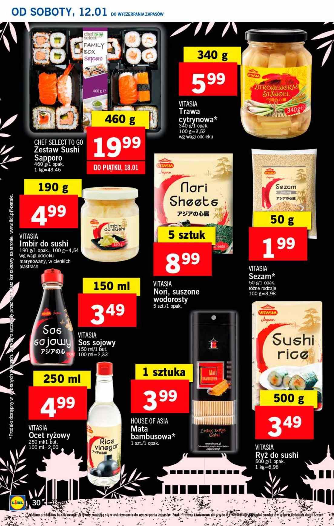 Gazetka promocyjna Lidl do 16/01/2019 str.30