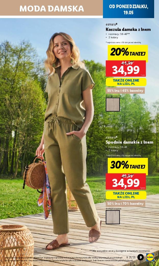 Gazetka promocyjna Lidl do 24/05/2025 str.9