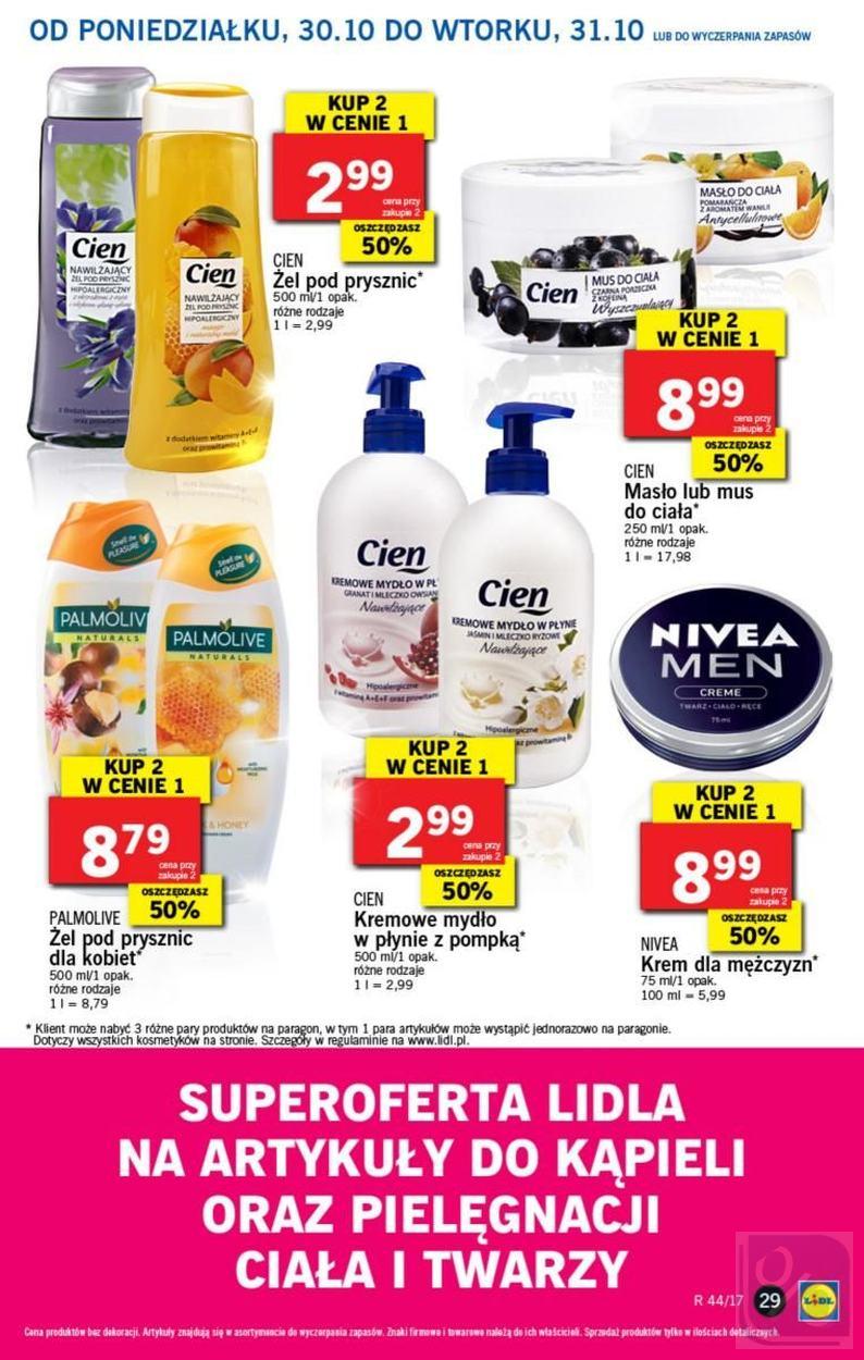 Gazetka promocyjna Lidl do 31/10/2017 str.29