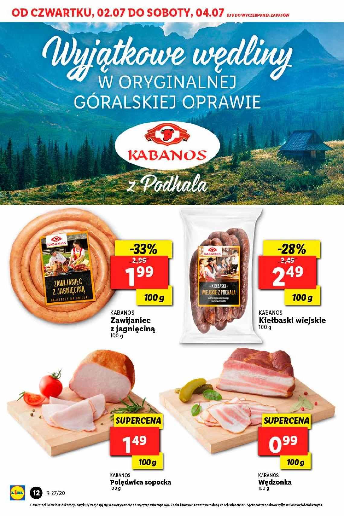 Gazetka promocyjna Lidl do 04/07/2020 str.12